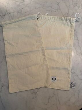 Loewe Cotton Dust Bags (2x)